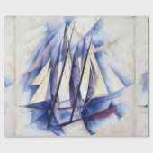 帆の移動 ラッピングペーパー (フラット)