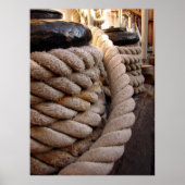 帆を下ろす ポスター (正面)