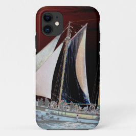帆を張った船 iPhone 11 ケース