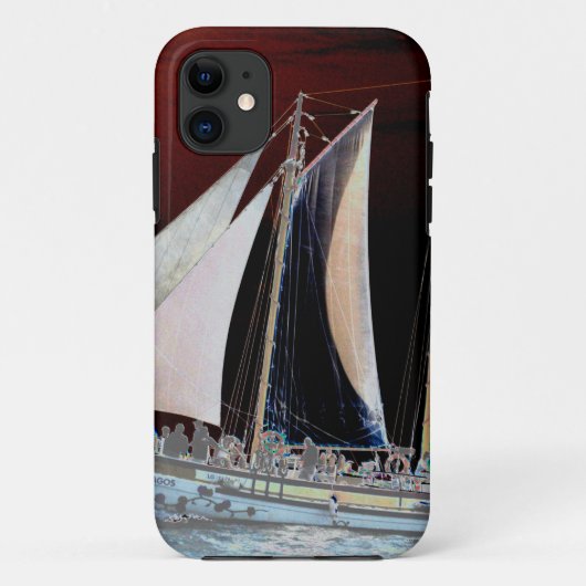 帆を張った船 Case-Mate iPhoneケース (裏面)