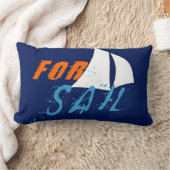 帆を張って ランバークッション (ブランケット)