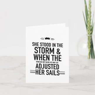 帆を張り直した カード