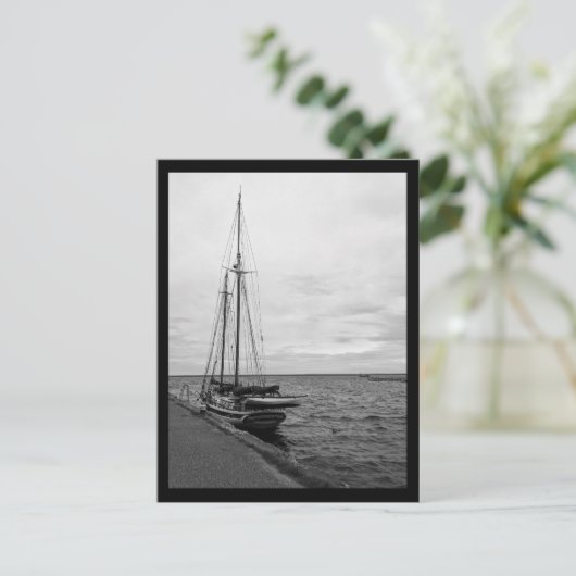 帆を張る ポストカード (スタンド正面)