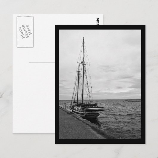 帆を張る ポストカード (正面/裏面)