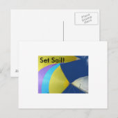 帆を張れ！ポストカード ポストカード (正面/裏面)