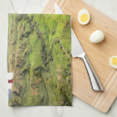 帆キッチン遠くにタオル キッチンタオル (四つ折り)