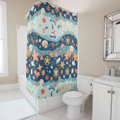 帆シャワ遠くにー航海のカーテン シャワーカーテン (インサイチュ)