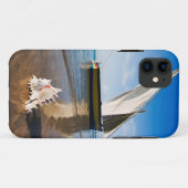 帆ボートは|モザンビークのBenguerraロッジを殻から取り出し、 Case-Mate iPhoneケース (裏面(横))