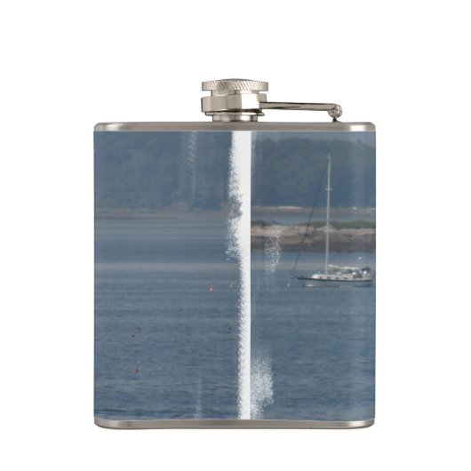 帆ボート フラスク (裏面)