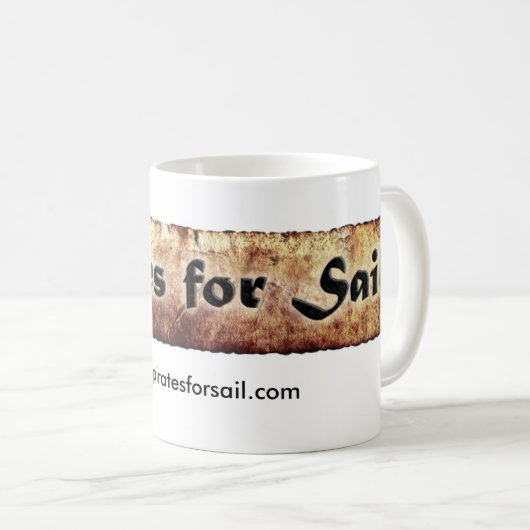 帆マグのための海賊 コーヒーマグカップ (正面右)