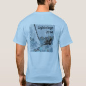 帆稲妻の2014年のTシャツ Tシャツ (裏面)