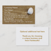 帆立貝貝-名刺のテンプレート 名刺 (正面/裏面)