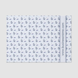 帆船およびいかりカスタム文字 薄葉紙