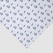 帆船およびいかりカスタム文字 薄葉紙 (詳細)