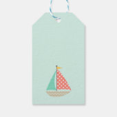 帆船お洒落船 ギフトタグ (裏面)