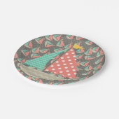 帆船お洒落船 ペーパープレート (アングル)