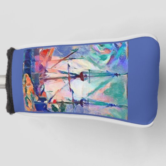 帆船お洒落 ゴルフヘッドカバー (正面)