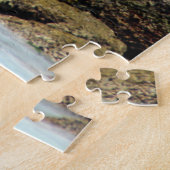 帆船がビーチ ジグソーパズル (側面)