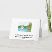 帆船で良いカードを手に入れる カード (裏面)