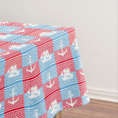 帆船といかり模様 テーブルクロス (インサイチュ)