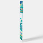 帆船と海の生物抽象芸術ビーチアート Case-Mate iPhoneケース (裏面 / 右)