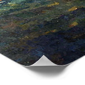 帆船と海汽船 ポスター (角)