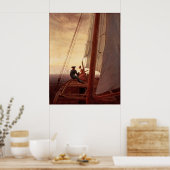 帆船に乗って ポスター (キッチン)