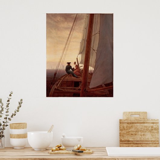 帆船に乗って ポスター (キッチン)