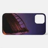 帆船のシルエット撮影体  Case-Mate iPhoneケース (裏面 (横))