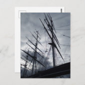 帆船のポストカード ポストカード (正面/裏面)