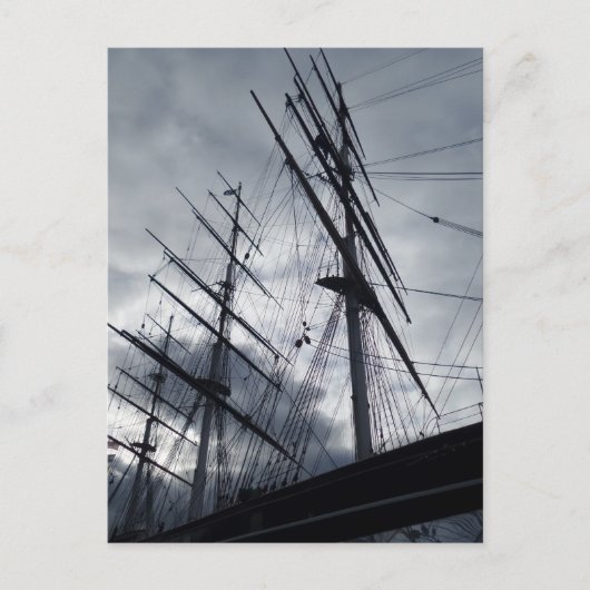 帆船のポストカード ポストカード (正面)