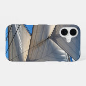 帆船の帆のケース iPhone 16ケース (裏面横)
