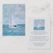 帆船の恋人たち,詳細カード プレイスカード (正面/裏面)