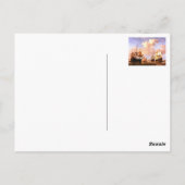 帆船の艦隊 ポストカード (裏面)