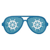 帆船の車輪航海の アビエーターサングラス (正面)