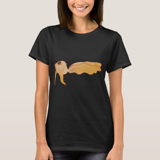 帆船の魚 Tシャツ (正面)