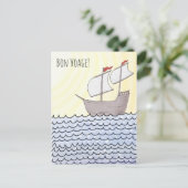 帆船はがき ポストカード (スタンド正面)