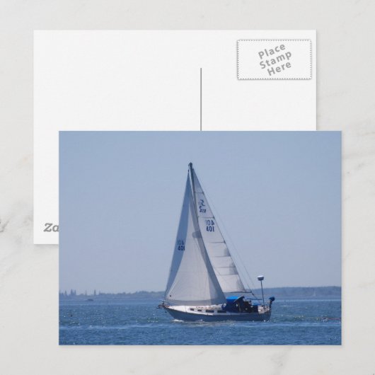 帆船はがき ポストカード (正面/裏面)