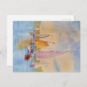 帆船はがき、帆船はがき、メインカード ポストカード (正面/裏面)