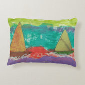 帆船アクセント枕 アクセントクッション (裏面)