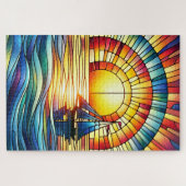 帆船アート ジグソーパズル (横)