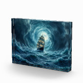 帆船エピック・ストーム・ダーク・ファンタジー・デコール フォトブロック (右)