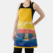 帆船オールオーバープリントエプロン エプロン (インサイチュ)
