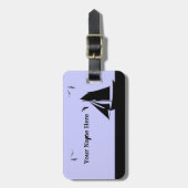 帆船カスタム荷札 ラゲッジタグ (正面縦)