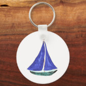 帆船キーチェーン キーホルダー (正面)