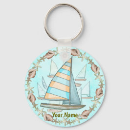 帆船キーチェーン キーホルダー