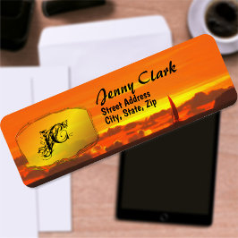 帆船サンセット1300番地 ラベル