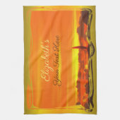 帆船サンセット1300 キッチンタオル (縦)