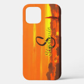 帆船サンセット1300 Case-Mate iPhoneケース (裏面)