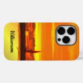 帆船サンセット1300 Case-Mate iPhoneケース (裏面 (横))